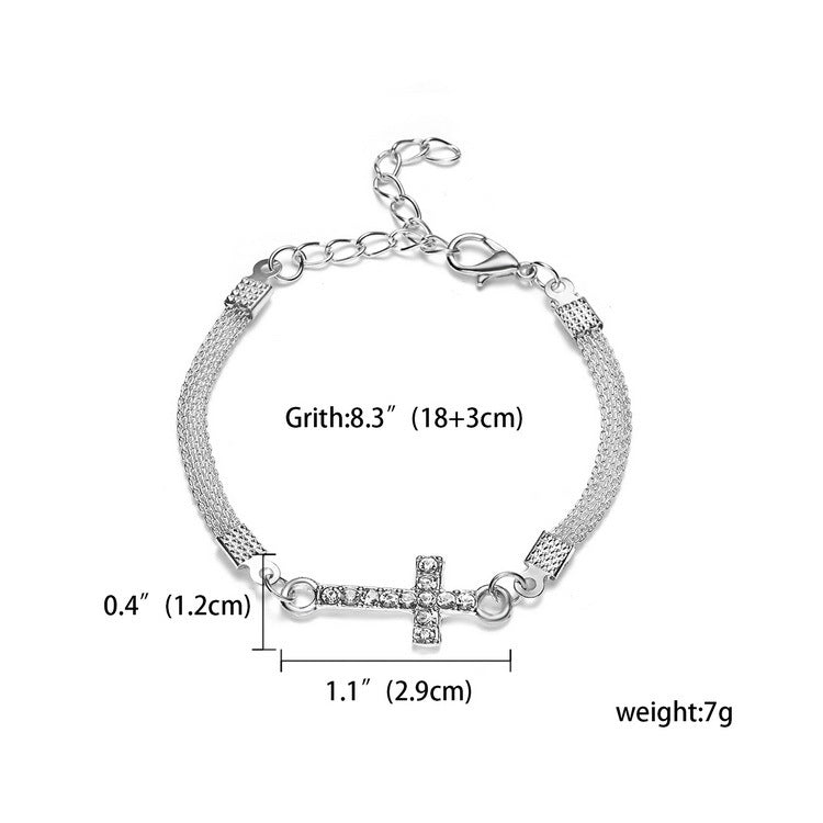 Fashion Animal Sier Plated Owl Butterfly Bracelets