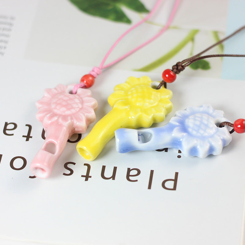 Whistle Couple Ceramic Creative Fresh Get Necklaces