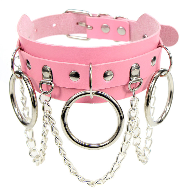 Personality Punk Street Shooting Nightclub Chain Necklaces