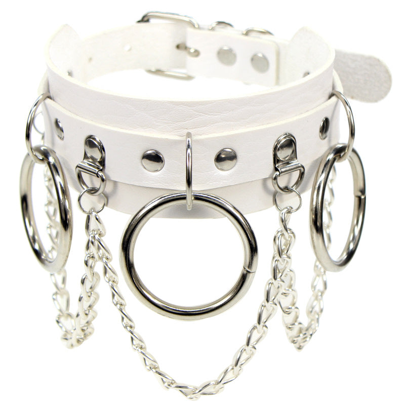 Personality Punk Street Shooting Nightclub Chain Necklaces
