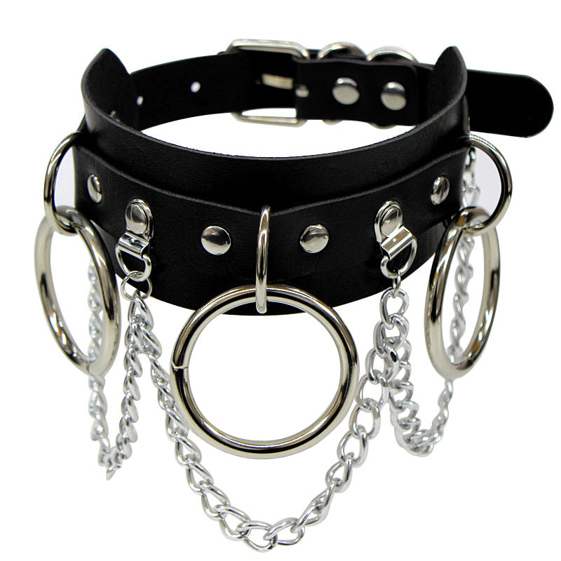 Personality Punk Street Shooting Nightclub Chain Necklaces