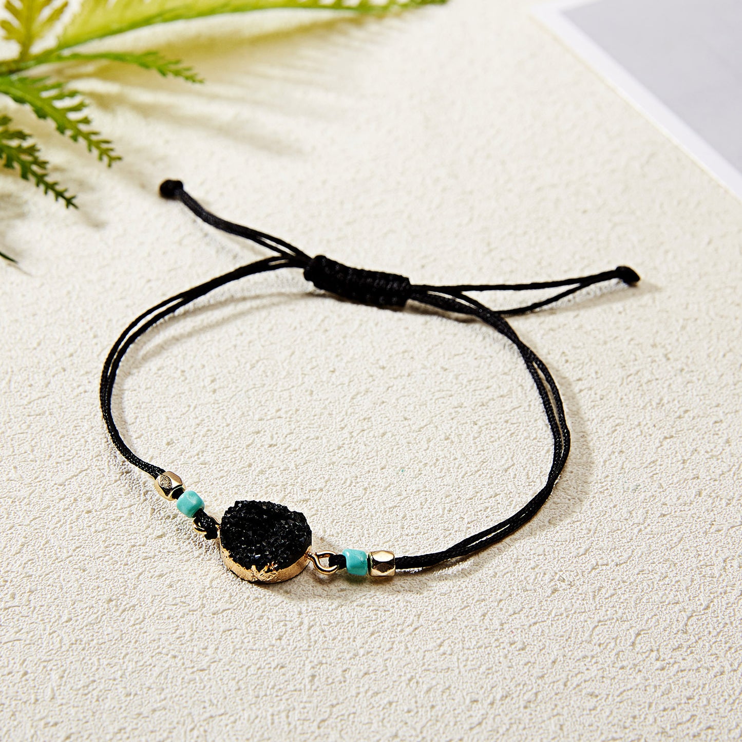 Style Simple Creative Resin Stone Woven Bracelets