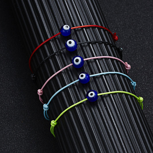 Style Simple Blue Eye Hand Jewelry Fashion Paper Bracelets