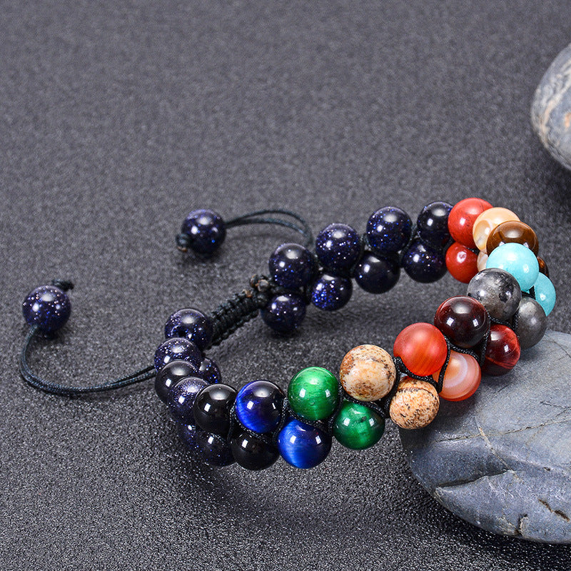 Universe Galaxy Solar System Eight Planets Bracelets