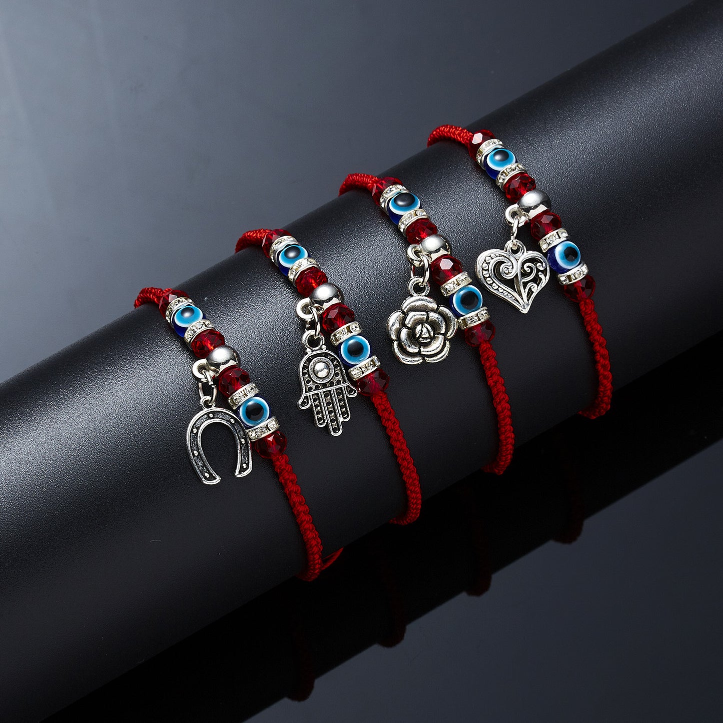 Blue Eyes Evil Eye Red Rope Bracelets