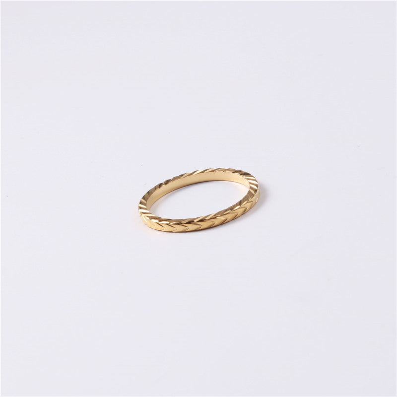 Female Fashion Designer Design Korean Style Rings