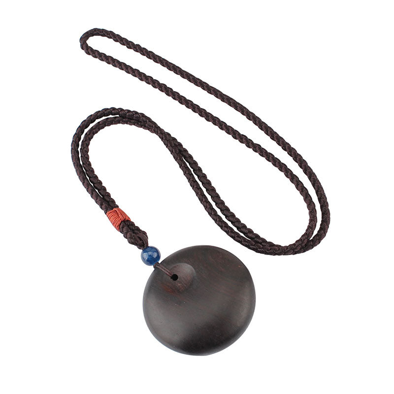 Women's & Men's Handmade Ethnic Style Blackwood Safety Buckle Pendants