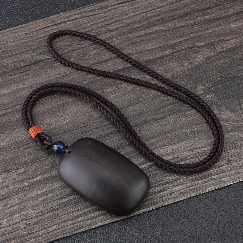 Women's & Men's Handmade Ethnic Style Blackwood Safety Buckle Pendants