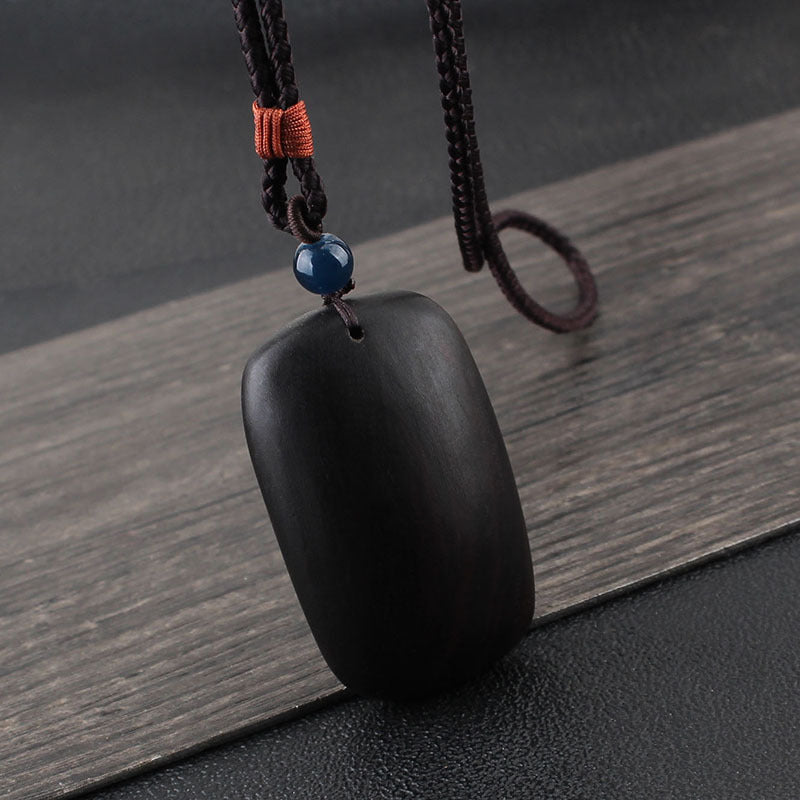 Women's & Men's Handmade Ethnic Style Blackwood Safety Buckle Pendants