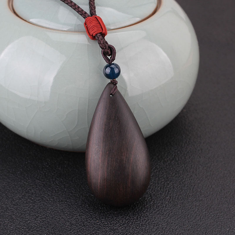 Women's & Men's Handmade Ethnic Style Blackwood Safety Buckle Pendants