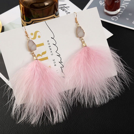 Eardrops Long Ethnic Style Little Fairy Earrings