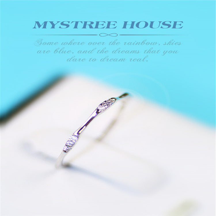 Women's Durable Ornament Nine Simple Small Rings