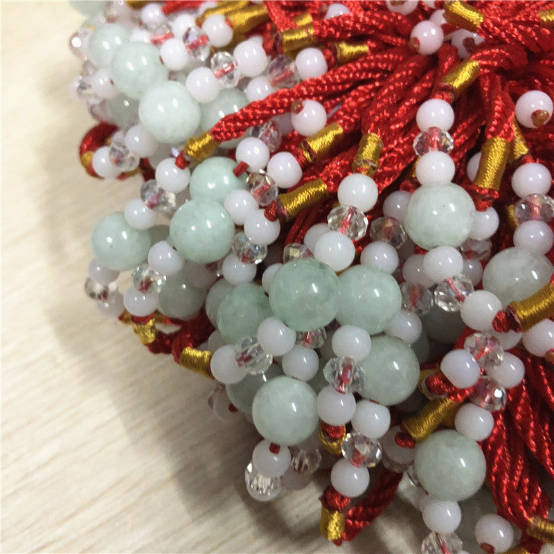 Jade Red Rope Life Hand-woven Stall Bracelets