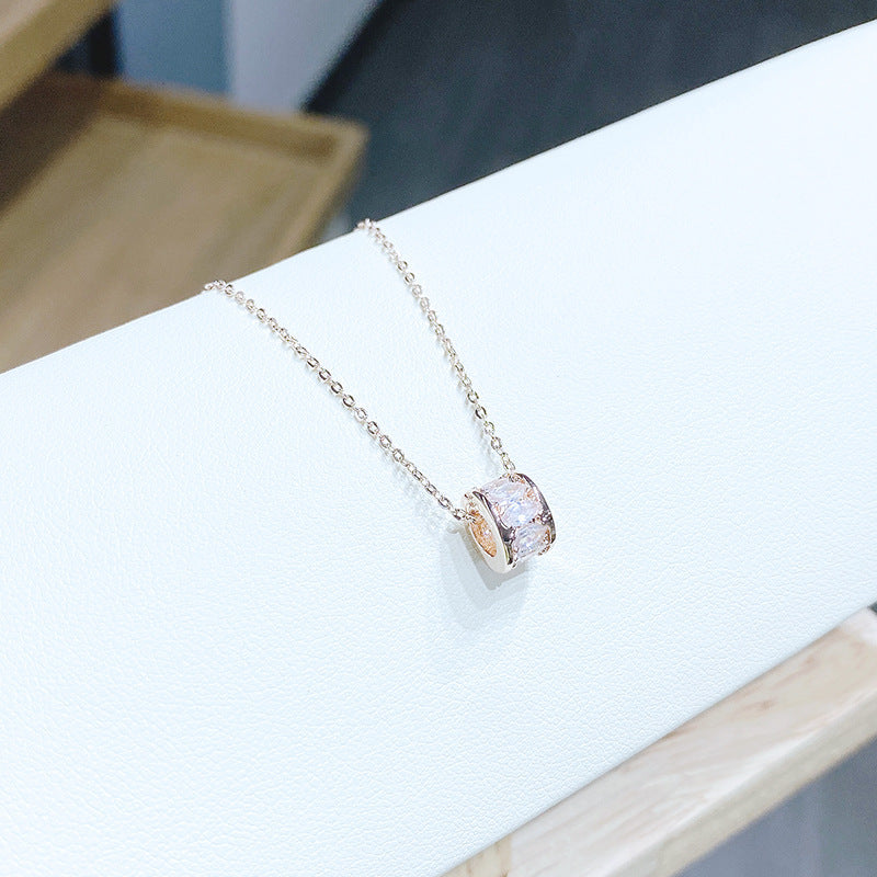 Craft Zircon Small Waist Light Luxury Necklaces