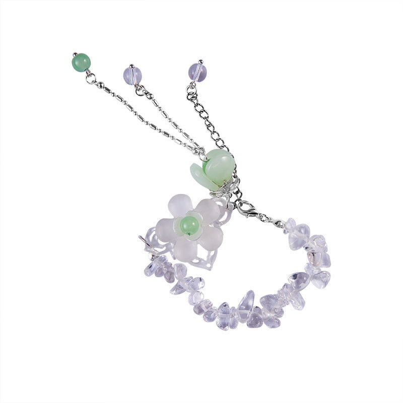 Women's Clearance Ancient Style Crystal Tassel Ethnic Handmade Bracelets