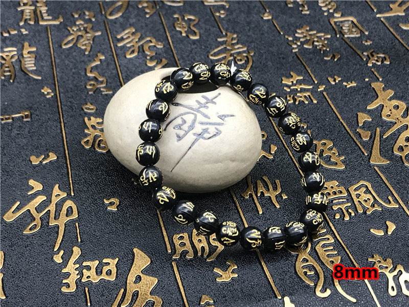 Proverbs Buddha Beads Crafts Lucky Cold Bracelets