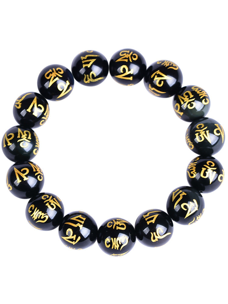 Proverbs Buddha Beads Crafts Lucky Cold Bracelets