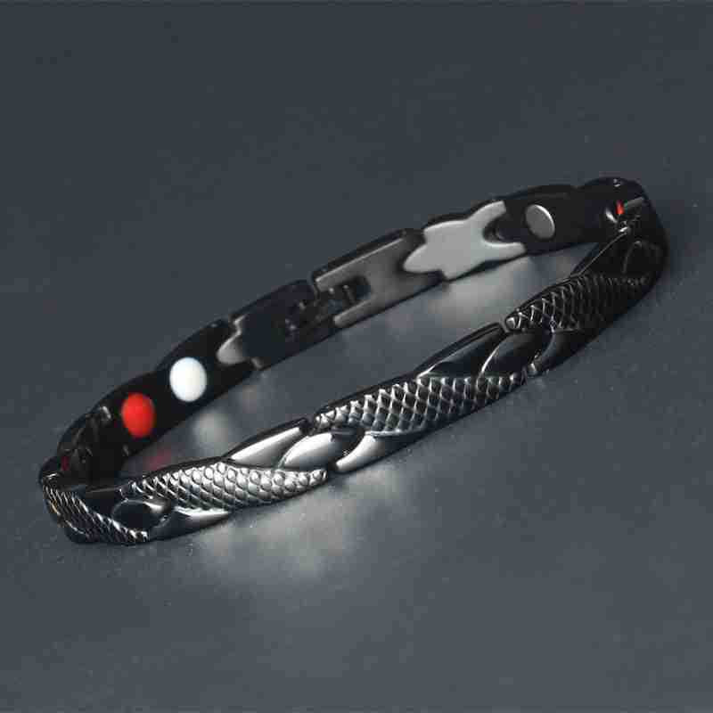 Women's & Men's Dragon Pattern Personalized Magnet Jewelry Alloy Bracelets