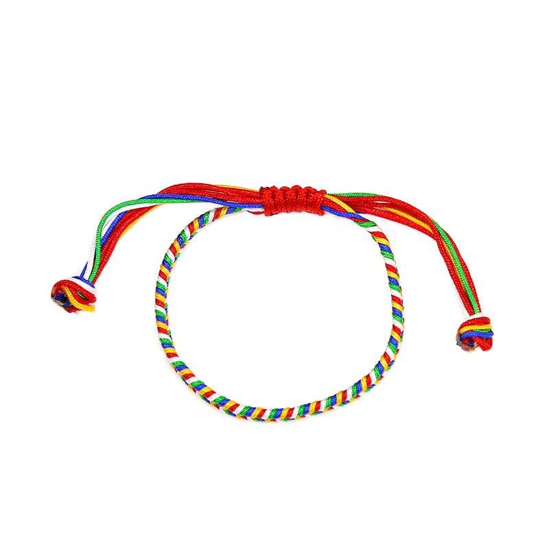 Women's & Men's Style Red Original Life String Colored Bracelets