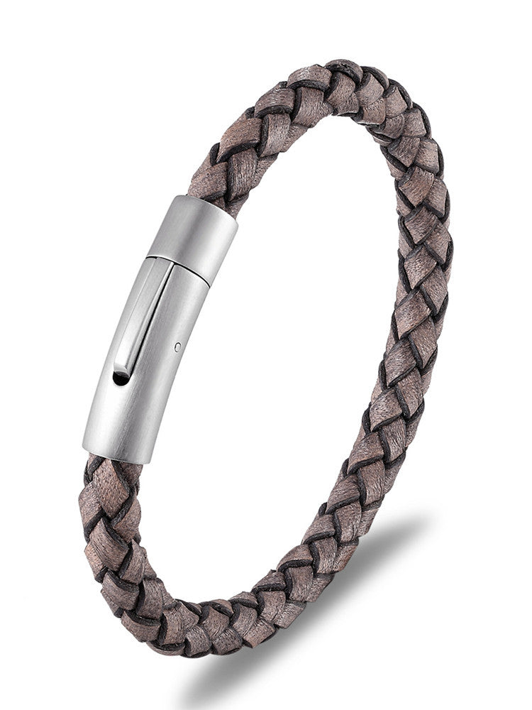 Women's & Men's Stainless Steel Wire Fashion Couple Accessories Bracelets