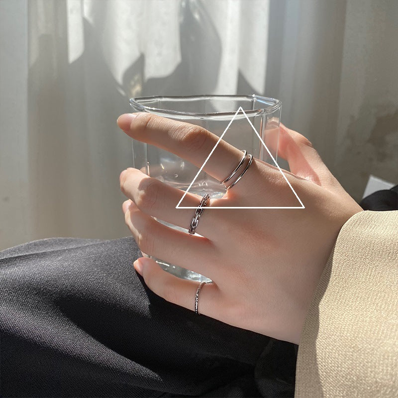 Women's Personalized Minority Love Index Finger Trendy Rings