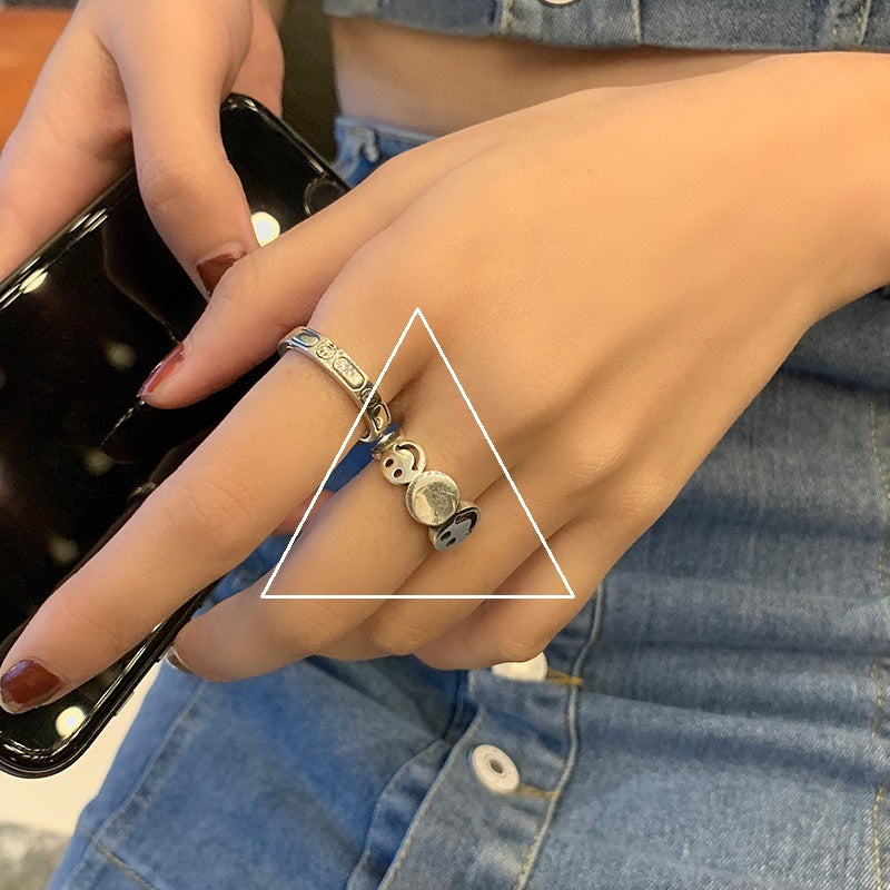 Women's Personalized Minority Love Index Finger Trendy Rings