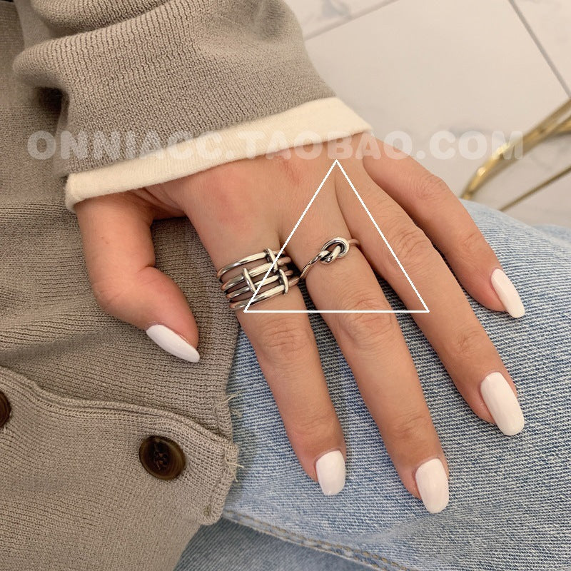 Women's Personalized Minority Love Index Finger Trendy Rings