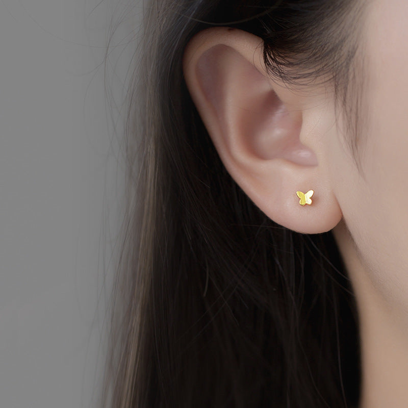 Women's Sier For Korean Style Fresh Sweet Earrings