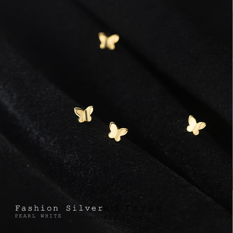 Women's Sier For Korean Style Fresh Sweet Earrings