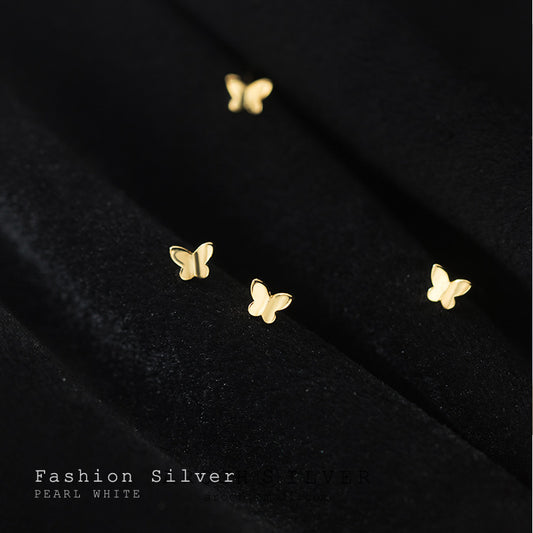 Women's Sier For Korean Style Fresh Sweet Earrings