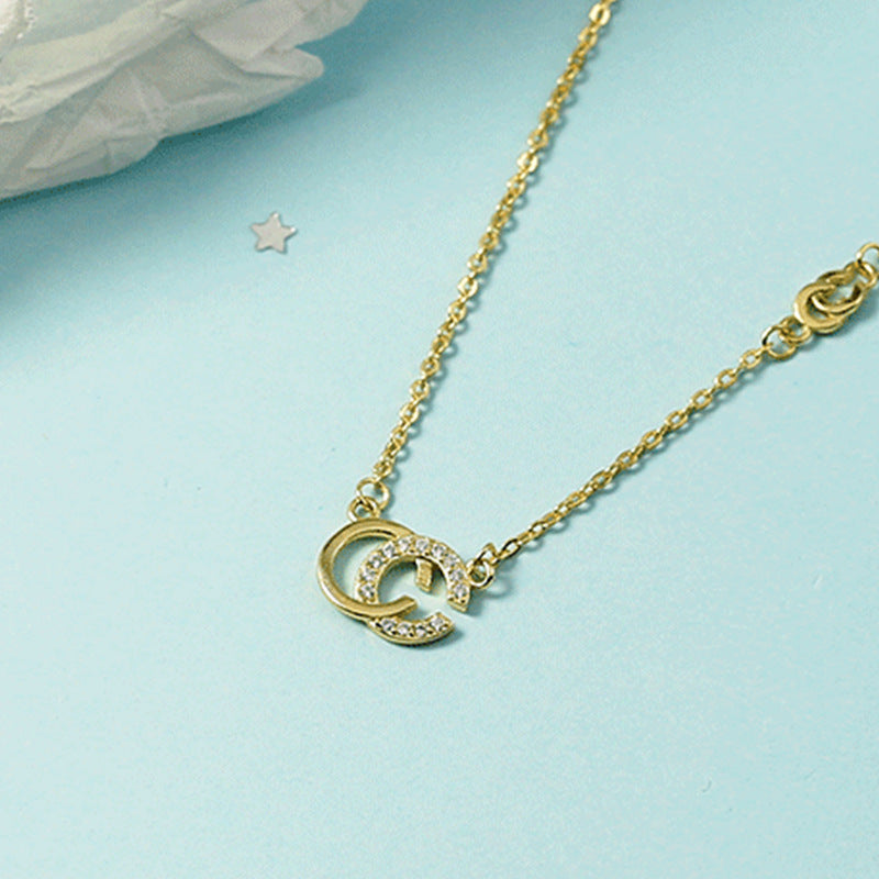 Women's Niche Design Pairs Light Luxury Letter Necklaces
