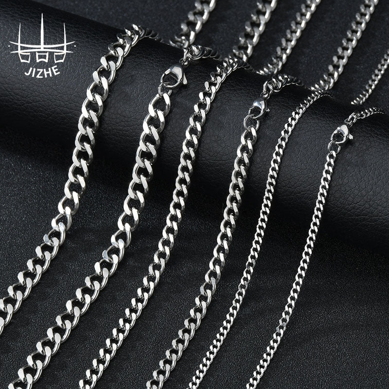 Women's & Men's Hip Hop Cuban Chain Street Fashion Necklaces