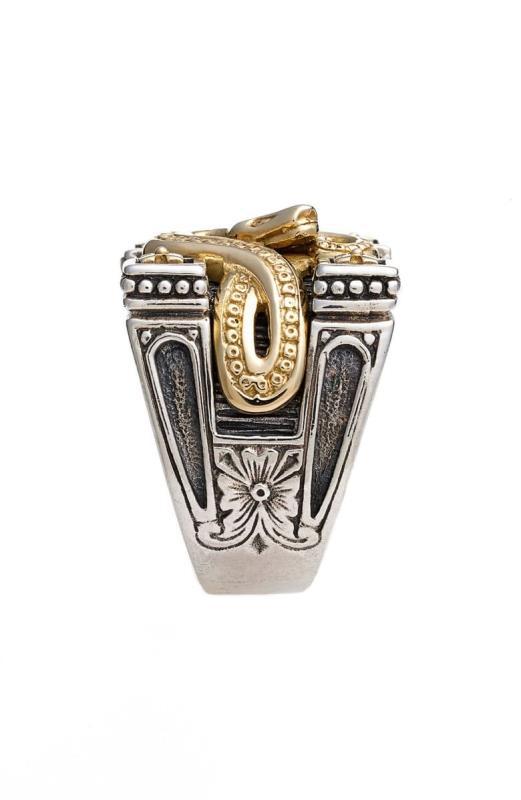 Exaggerated Personalized Viper Shape Animal Retro Rings