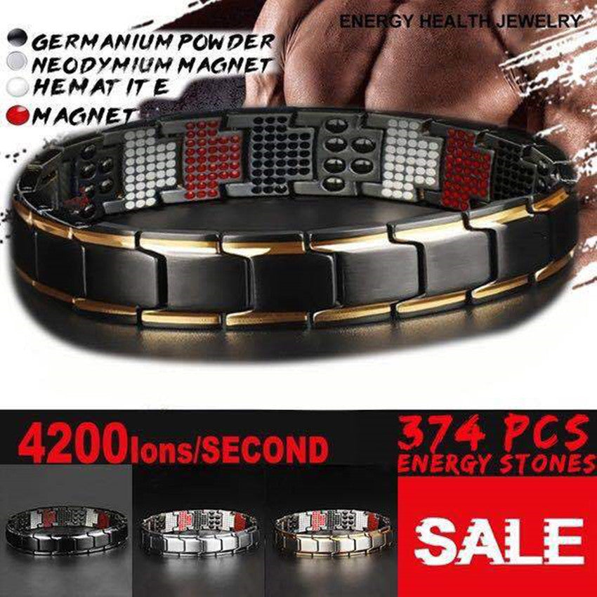 Men's Magnet Detachable Accessories Couple Health Care Bracelets