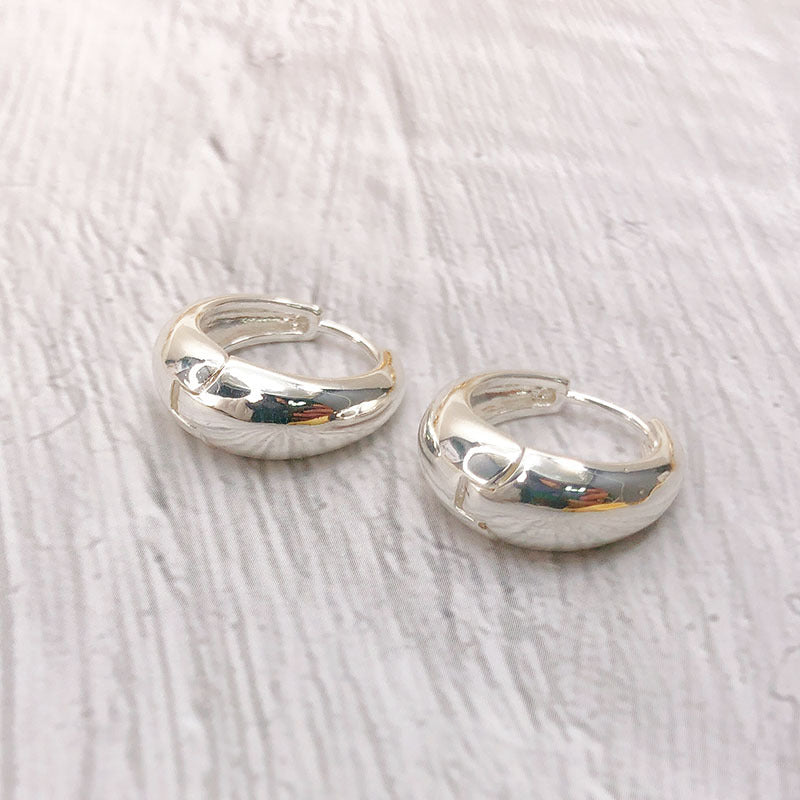 Oval Female Fashion Copper Plating Ear Rings