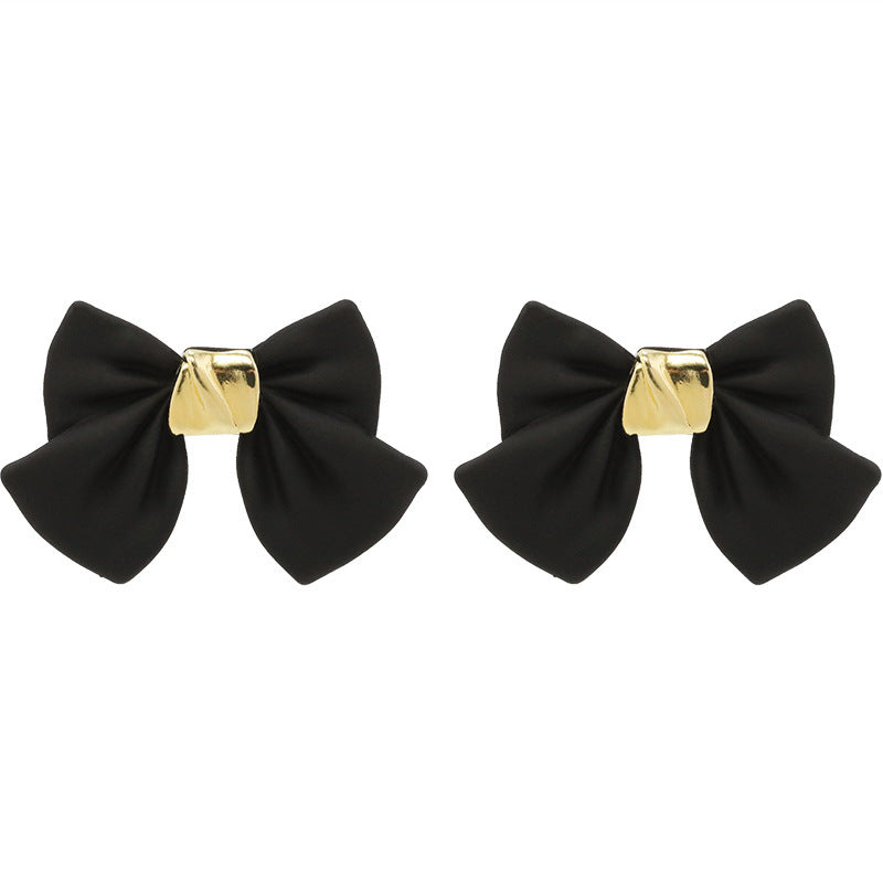 Women's Ear Clip Bow Exquisite Refined Grace Earrings