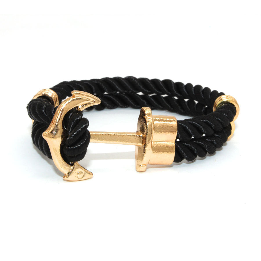 Colored Rope Anchor Chain Hook Couple Bracelet