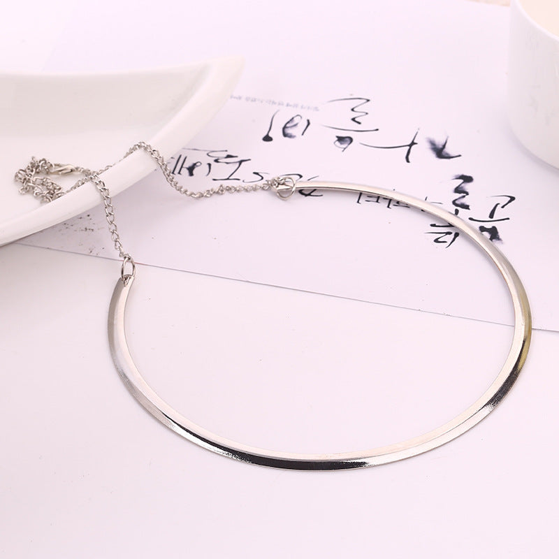 Hilary Tsui Metal Fine Circle Glossy Necklaces