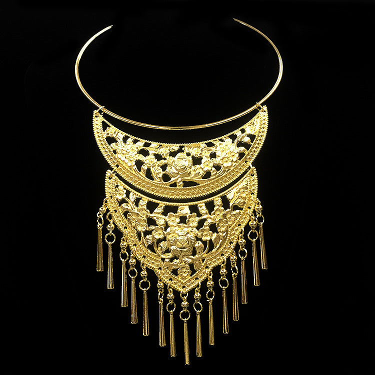 Style Thai Retro Exaggerated Bohemian Collar Necklaces