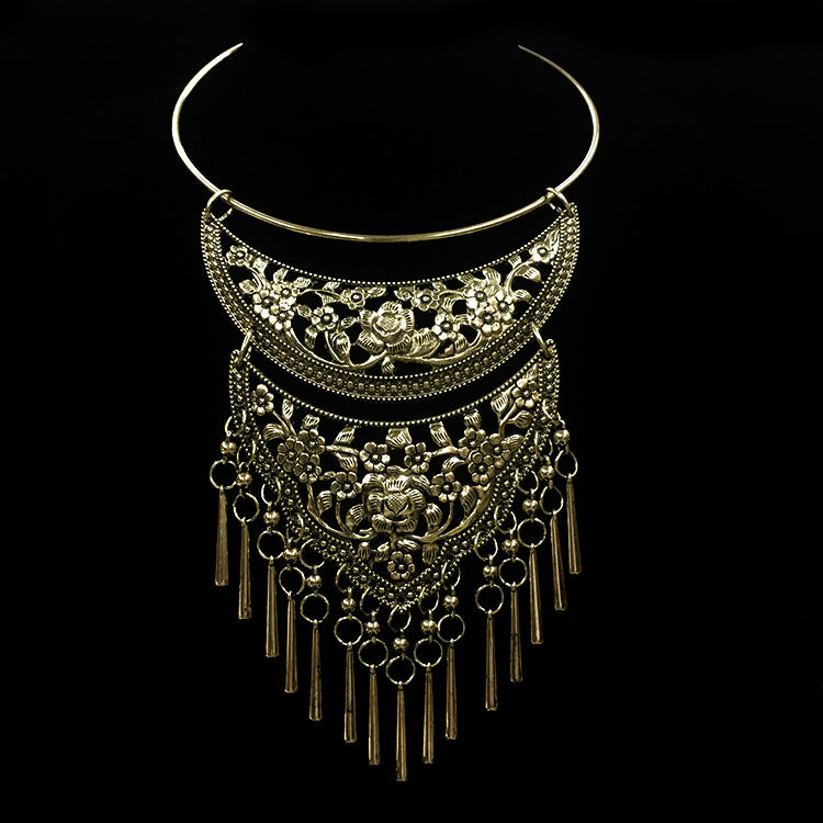 Style Thai Retro Exaggerated Bohemian Collar Necklaces