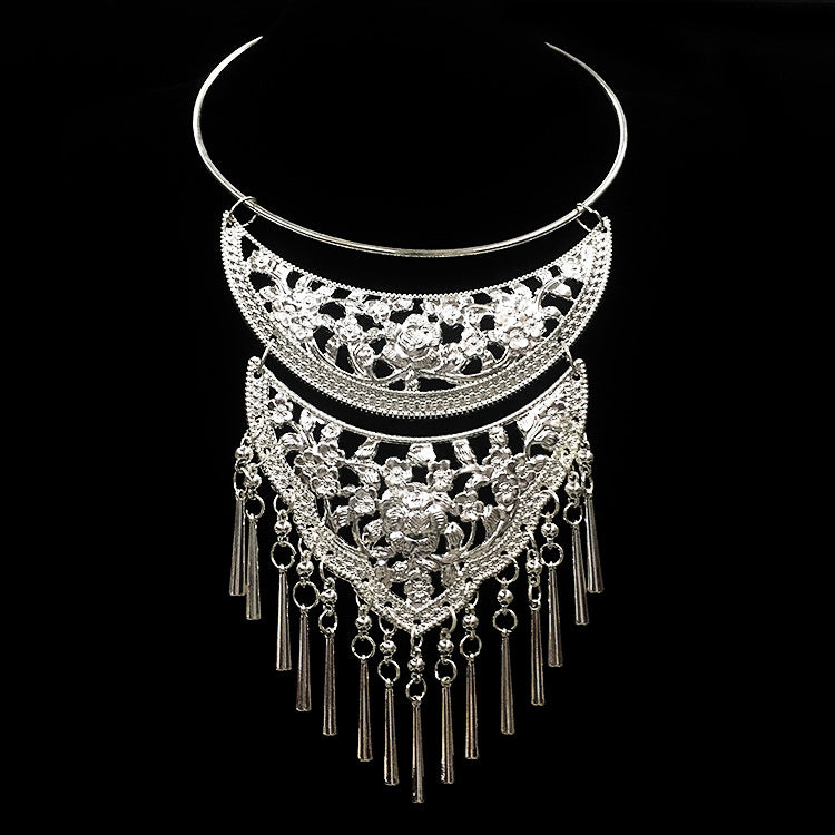 Style Thai Retro Exaggerated Bohemian Collar Necklaces