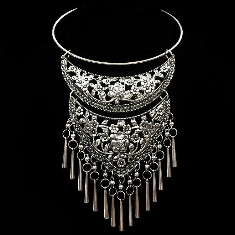 Style Thai Retro Exaggerated Bohemian Collar Necklaces