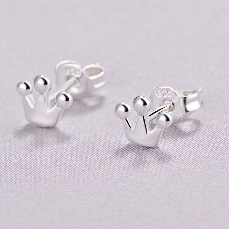 Version Temperament Sier Pin Ear Versatile Earrings