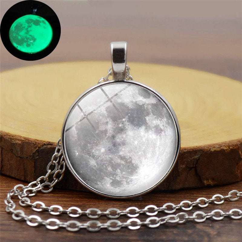 Noctilucent Female Jewelry Vintage Sweater Chain Necklaces