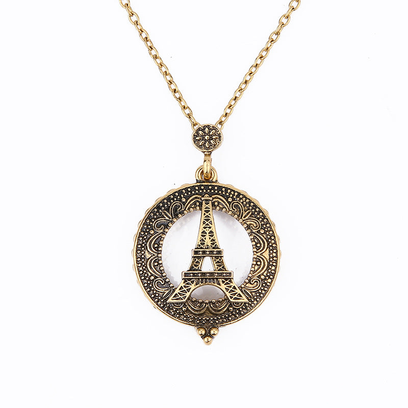 Fashion Personalized Magnifying Glass Creative Retro Necklaces