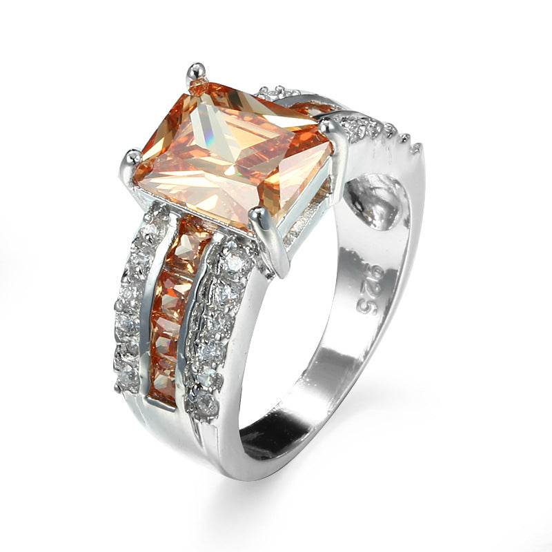 Creative Durable Classy Fashion Zircon Ornament Rings