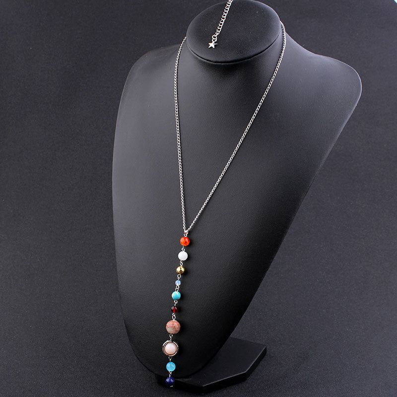 Planets Guardian Star Stone Anklet Solar Necklaces
