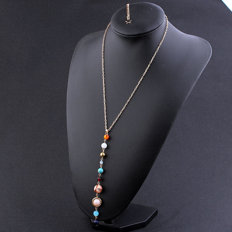 Planets Guardian Star Stone Anklet Solar Necklaces