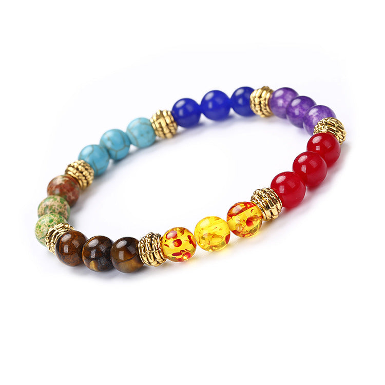 Natural Stone Wheel Agate Emperor Accessories Bracelets