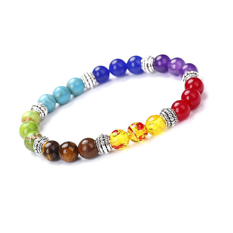 Natural Stone Wheel Agate Emperor Accessories Bracelets